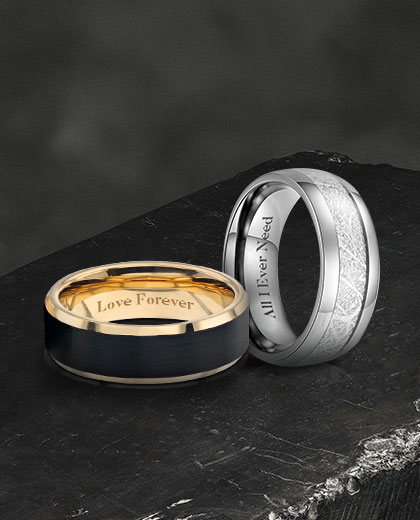 Anillos y alianzas de boda exclusivos para hombre de Gentlebands